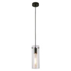 Pakabinamas šviestuvas Acantha E27 1x MAX 40W (Juoda)
