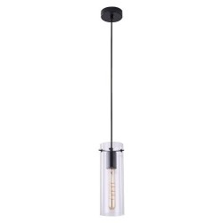 Pakabinamas šviestuvas Acantha E27 1x MAX 40W (Juoda)