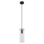 Pakabinamas šviestuvas Acantha E27 1x MAX 40W (Juoda)