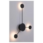 Sieninis šviestuvas Amadeo LED 10.5W 4000K Neutrali balta (Juoda)
