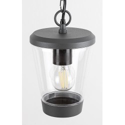 Pakabinamas lauko šviestuvas Savano E27 1x MAX 40W (Antracito)