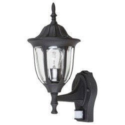 Sieninis lauko šviestuvas Milano E27 1x MAX 60W (Matinė Juoda)