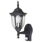 Sieninis lauko šviestuvas Milano E27 1x MAX 60W (Matinė Juoda)