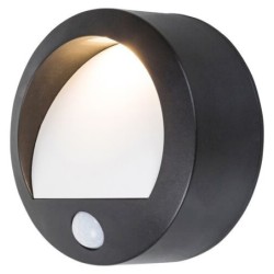 Sieninis lauko šviestuvas Amarillo LED 1.5W 3000K Šilta balta (Juoda)