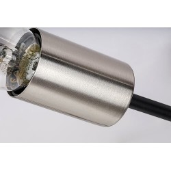 Lubinis šviestuvas Branwen E27 6x MAX 25W (Matinė Juoda)