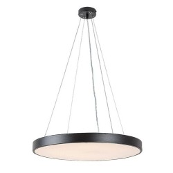 Pakabinamas šviestuvas Tesia LED 60W 3000-6000K CCT keičiama balta spalva (Juoda)