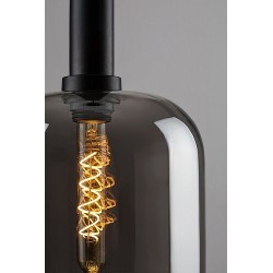 Pakabinamas šviestuvas Lissandra E27 1x MAX 40W (Matinė Juoda)