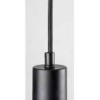 Pakabinamas šviestuvas Lissandra E27 1x MAX 40W (Matinė Juoda)