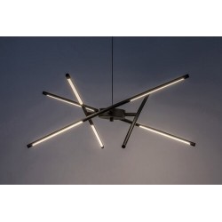 Pakabinamas šviestuvas Henli LED 30W 3000K Šilta balta (Juoda)