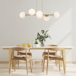 Pakabinamas šviestuvas Kiara E27 6x MAX 35W (Aukso)