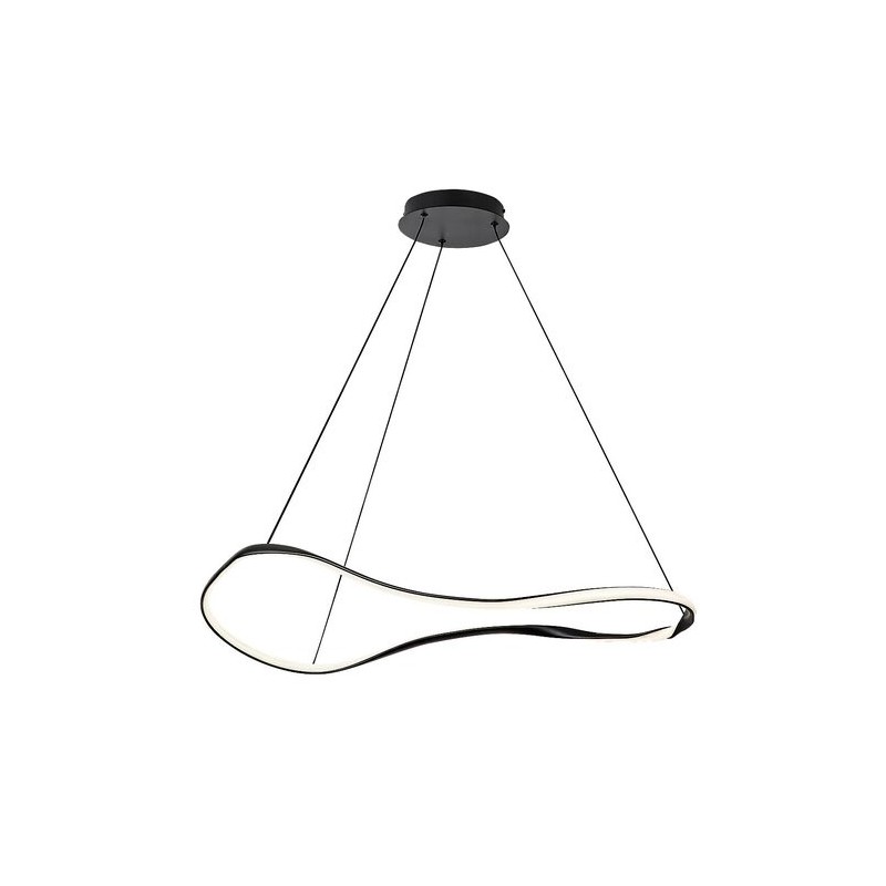 Pakabinamas šviestuvas Mirossi LED 40W 4000K Neutrali balta (Juoda)