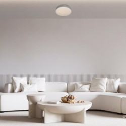 Lubinis šviestuvas Larcia LED 18W 4000K Neutrali balta (Sidabro)