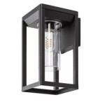 Sieninis lauko šviestuvas Zernest  E27 1x MAX 15W (Juoda)