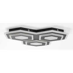 Lubinis šviestuvas Bitsi LED 72W 3000-6000K Šilta balta + Šalta balta (Juoda)