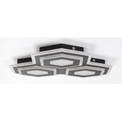 Lubinis šviestuvas Bitsi LED 72W 3000-6000K Šilta balta + Šalta balta (Juoda)