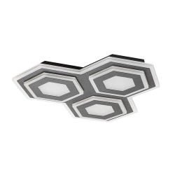 Lubinis šviestuvas Bitsi LED 72W 3000-6000K Šilta balta + Šalta balta (Juoda)
