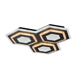 Lubinis šviestuvas Bitsi LED 72W 3000-6000K Šilta balta + Šalta balta (Juoda)