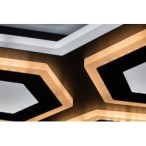 Lubinis šviestuvas Bitsi LED 72W 3000-6000K Šilta balta + Šalta balta (Juoda)