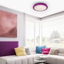 Lubinis šviestuvas Leonie LED 24W 3000-6500K CCT keičiama balta spalva (Balta)
