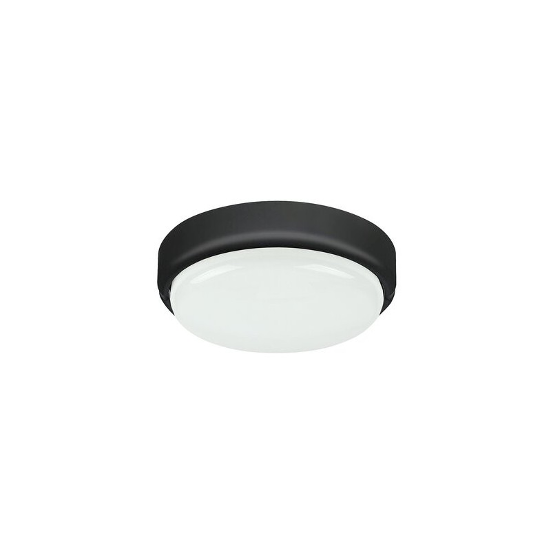Sieninis lauko šviestuvas Hort LED 15W 4000K Neutrali balta (Juoda)