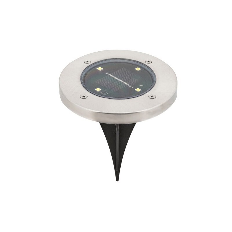 Saulės energija įkraunamas šviestuvas Dannet LED 0.24W 3000K Neutrali balta (Chromo)