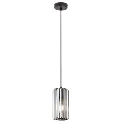 Pakabinamas šviestuvas Veness E27 1x MAX 40W (Matinė Juoda)
