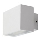 Sieninis lauko šviestuvas Mataro LED 7W 4000K Neutrali balta (Balta)