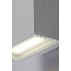 Sieninis lauko šviestuvas Mataro LED 7W 4000K Neutrali balta (Balta)