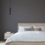 Pakabinamas šviestuvas Senobia GU10 1X MAX 5W (Juoda)
