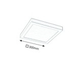 LED panelė Lois LED 24W 3000K Šilta balta (Chromo)