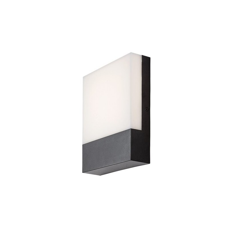 Sieninis lauko šviestuvas Gimone LED 10W 4000K Neutrali balta (Juoda)