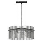 Pakabinamas šviestuvas Inesa E27 2x MAX 40W (Matinė Juoda)