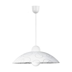 Pakabinamas šviestuvas Ada E27 1x MAX 60W (Balta)