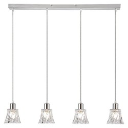 Pakabinamas šviestuvas Hestia E14 4x MAX 40W (Chromo)
