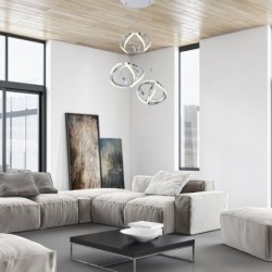 Pakabinamas šviestuvas Palmira LED 50W 3000K Šilta balta (Chromo)
