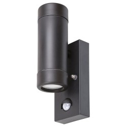 Sieninis lauko šviestuvas Medina GU10 2X MAX 10W (Matinė Juoda)