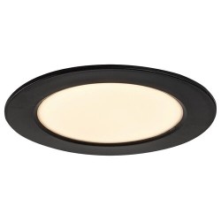 LED panelė Shaun2 LED 6W 3000K Šilta balta (Juoda)