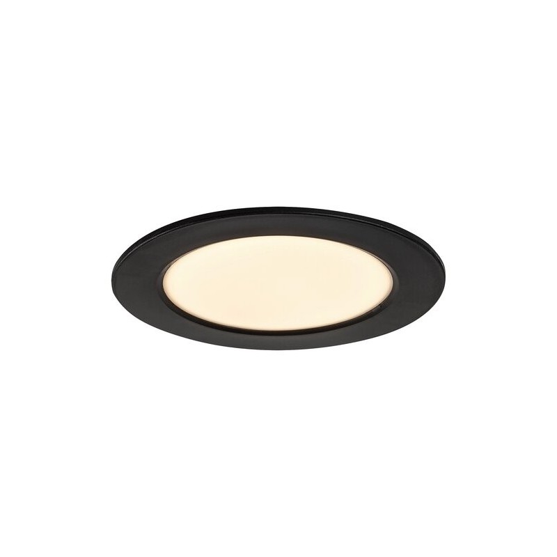 LED panelė Shaun2 LED 6W 3000K Šilta balta (Juoda)