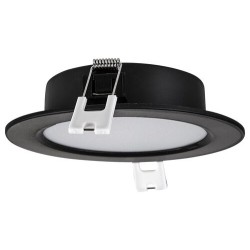 LED panelė Shaun2 LED 6W 3000K Šilta balta (Juoda)