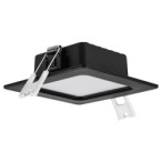 LED panelė Shaun2 LED 3W 4000K Neutrali balta (Juoda)