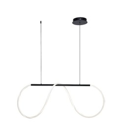 Pakabinamas šviestuvas Montema LED 40W 4000K Neutrali balta (Juoda)