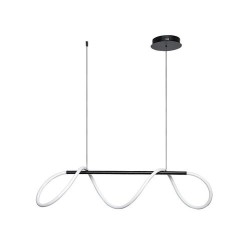 Pakabinamas šviestuvas Montema LED 40W 4000K Neutrali balta (Juoda)