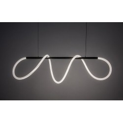 Pakabinamas šviestuvas Montema LED 40W 4000K Neutrali balta (Juoda)
