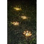 Saulės energija įkraunamas šviestuvas Wigry LED 0.06W 3000K Šilta balta (Juoda)