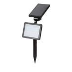 Saulės energija įkraunamas šviestuvas Kelna LED 9.6W 4000K Neutrali balta (Juoda)