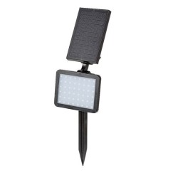 Saulės energija įkraunamas šviestuvas Kelna LED 9.6W 4000K Neutrali balta (Juoda)
