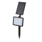 Saulės energija įkraunamas šviestuvas Kelna LED 9.6W 4000K Neutrali balta (Juoda)