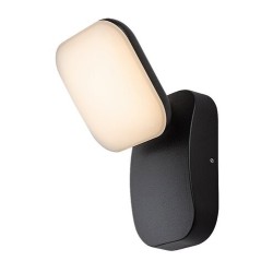 Sieninis lauko šviestuvas Odiel LED 12W 3000K Šilta balta (Juoda)