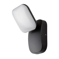 Sieninis lauko šviestuvas Odiel LED 12W 3000K Šilta balta (Juoda)