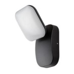 Sieninis lauko šviestuvas Odiel LED 12W 3000K Šilta balta (Juoda)